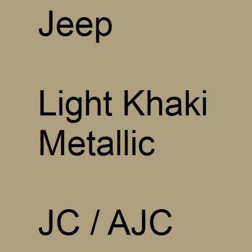 Jeep, Light Khaki Metallic, JC / AJC.